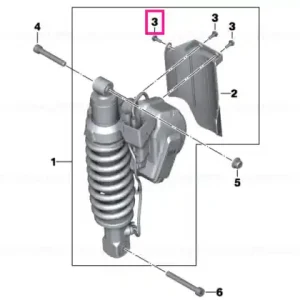 Șurub guler M5 - BMW Motorrad Super ofertă