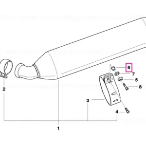 Spacer sleeve - BMW Motorrad Disponibil imediat