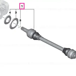Discount Arbore ieșire stâng D=31MM - BMW