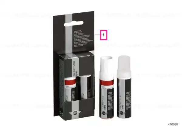 Cumpără acum Touch-up stick Dark silver met. 2X12ML 871 - BMW - Mini