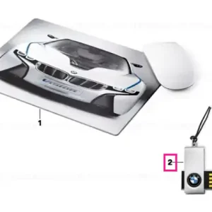 Bestseller BMW USB stick, 4GB SILVER