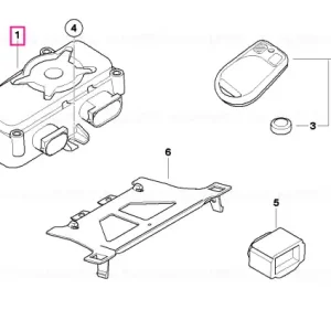 Control unit RDC - BMW Motorrad Expediere rapidă
