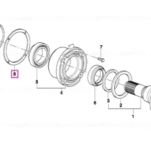 Spacer rings set 1,61MM-1,82MM - BMW Reduceri