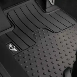 Set covorase fata "All-Weather", Negru - Mini Cabrio R57, Clubman R55, Coupe R58, Roadster R59, R56 Ofertă specială