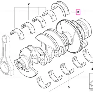 Transport gratuit Guide-bearing shell green 65,00MM(0) - BMW