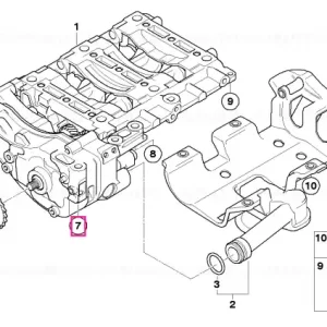 Torx bolt M8X135 - BMW Preț redus