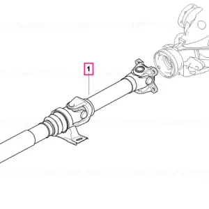 Osie transmisie automată L=1507MM - BMW Vezi acum