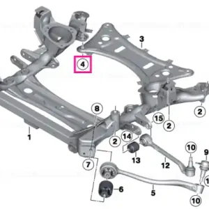 Preț redus Șurub hexagonal flanșă M12X1,5X25-10.9 - BMW