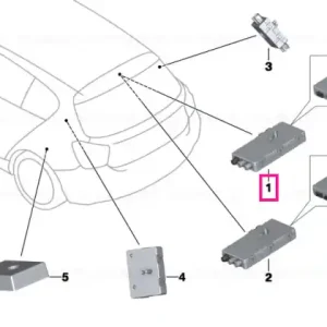 Bestseller Antenna amplifier AM/FM - BMW