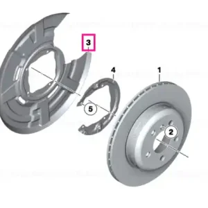 Protection plate right - BMW Livrare rapidă