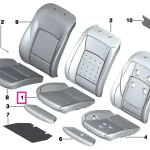 Foam section, basic, seat - BMW Preț promoțional
