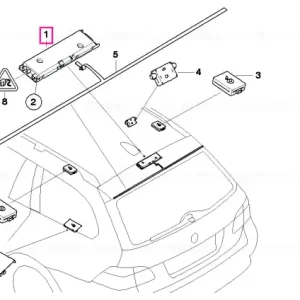 Antenna amplifier, Diversity 434 MHZ - BMW Super ofertă
