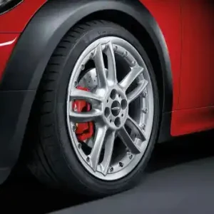 Janta aliaj usor - JCW Double Spoke R109 - Argintiu (Silver) - 7Jx18 ET:52 - Mini Cabrio R52, Clubman R55, Coupé R58, Roadster R59, R50, R53, R56 Retur gratuit