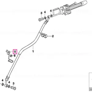 Suport țeavă frână - BMW Motorrad Reducere