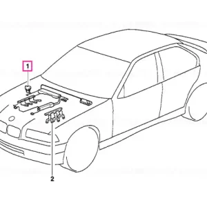 Retur gratuit Cablaj motor DME+ASC - BMW
