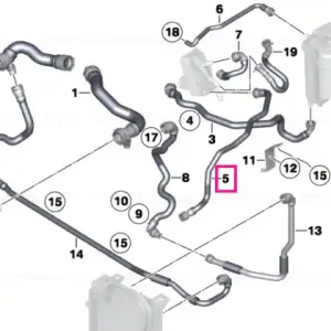 Furtun răcire - BMW Noutate