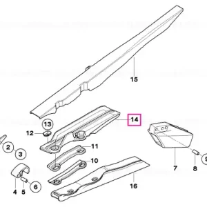 Chain guide - BMW Motorrad Doar azi