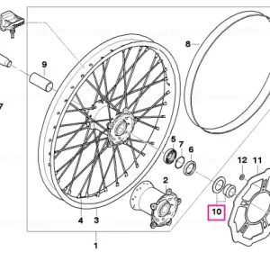 Set, spacers, front wheel - BMW Motorrad Ofertă de sezon