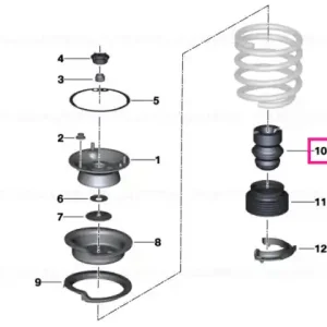 Additional shock absorber, front - BMW Expediere rapidă