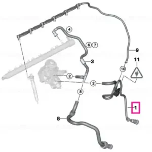 Fuel feed line - BMW Cumpără acum