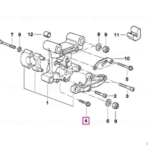 Super ofertă Șurub ISA M6X60-U1-8.8-PH - BMW Motorrad