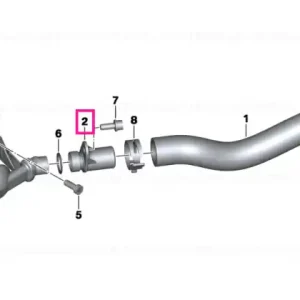 Fitting, engine ventilation - BMW Motorrad Plată sigură