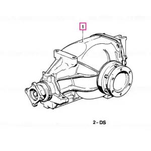 Exchange final drive, differential 25% I=49:11=4,45 - BMW Ofertă exclusivă