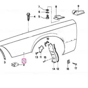 Side panel, front left - BMW Lichidare de stoc