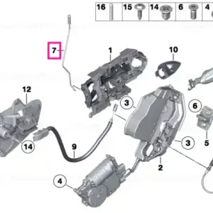 Ofertă limitată Right operating rod - BMW