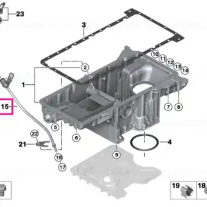 Guide tube, bottom - BMW Ofertă exclusivă