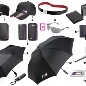 BMW M sunglasses BLACK/CARBON Reducere extra