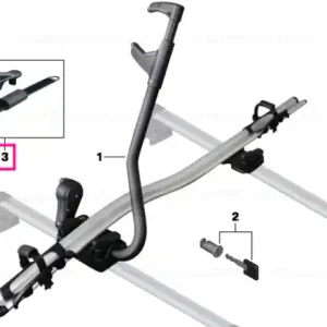 Ofertă specială Spare parts kit FAHRRADHALTER - BMW