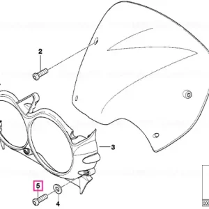 Expediere rapidă Șurub cap cilindric M5X12 - BMW Motorrad