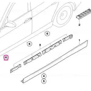 Blind plug D=5MM - BMW Livrare gratuită