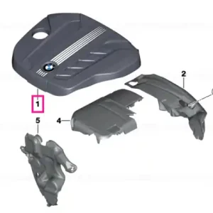 Preț mic Capac acustic - BMW