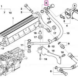 Hollow bolt M16X1,5 - BMW Lichidare de stoc