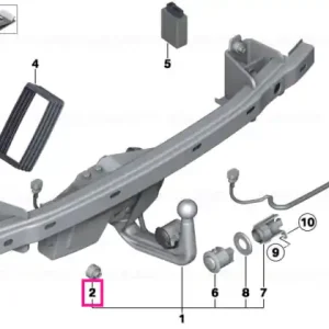 Piuliță hexagonală M12X1,5 - BMW Discount