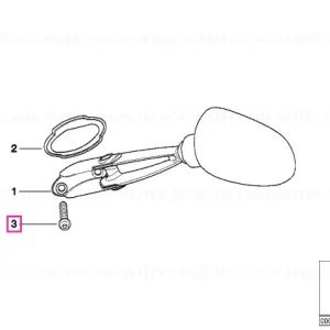 Șurub cap cilindric M8X25 SW - BMW Motorrad Livrare rapidă