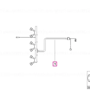 Reducere wiring harness, engine ignition module - BMW