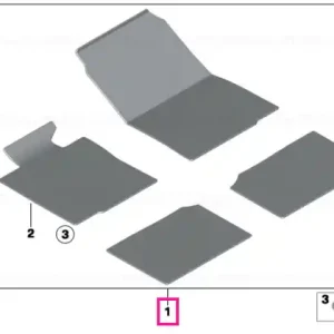 Set covorase fata/spate, Velur, Antracit - BMW Seria 3 E90 E91 Vezi acum