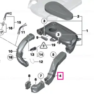 Cumpără online Intake duct - BMW