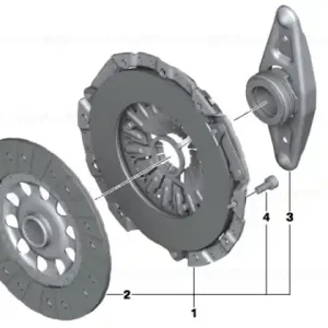 Premium Set piese ambreiaj D=228MM - BMW