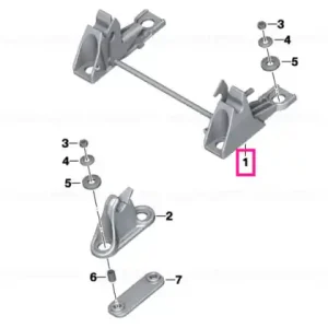 Dualseat locking mechanism - BMW Motorrad Ofertă