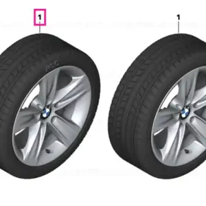 Roată completă de iarnă - Star Spoke 391 cu anvelopa Pirelli W210 Sottozero S2 - 225/55R16 95H - BMW Seria 3/4 F30/F31/F32/F33/F36 Ofertă specială