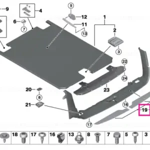 Preferatul clienților Set insertii - BMW
