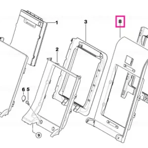 Promoție Armrest, rear middle TABAK - BMW
