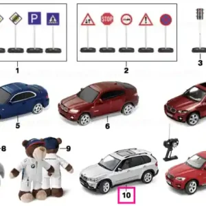 Mai ieftin BMW miniature RC X5 1:14 SILVER