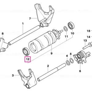 Ultima șansă Grooved ball bearing - BMW Motorrad