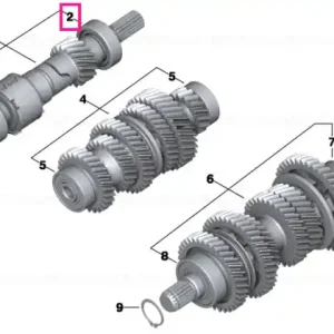 Popular Grooved ball bearing 52X20X15 - BMW Motorrad
