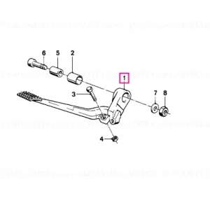 Noutate Brake pedal - BMW Motorrad